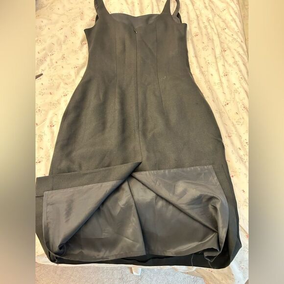 Didier Ludot Black Sleeveless Cocktail Dress Made in France – Size 40 - Picture 7 of 12